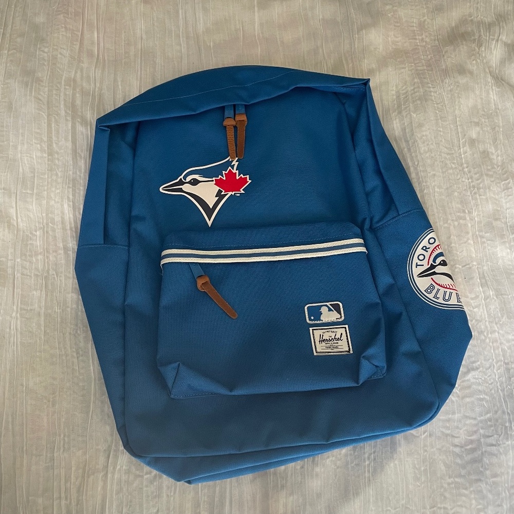 New Herschel Supply × Cooperstown Heritage x Toronto Blue Jays Back Pack